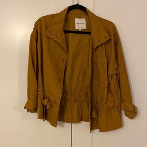 Madewell (like new!) lightweight mustard jacket